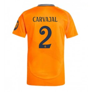 Real Madrid Daniel Carvajal #2 Gostujuci Dres 2024-25 Kratak Rukavima